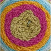 Caron Cakes Aran Knitting Crochet Wool Yarn 200g - 17023 Rainbow Sherbet